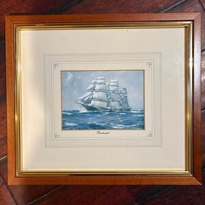 Original 1926 print by J. Spurling “Dreadought” (2of3)